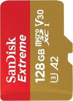 ����� ������ SanDisk 128GB Creator microSD Card UHS-I with Adapter C10,V30,A2 R:190MB/s,W:90MB/s. ����: �������/�������
