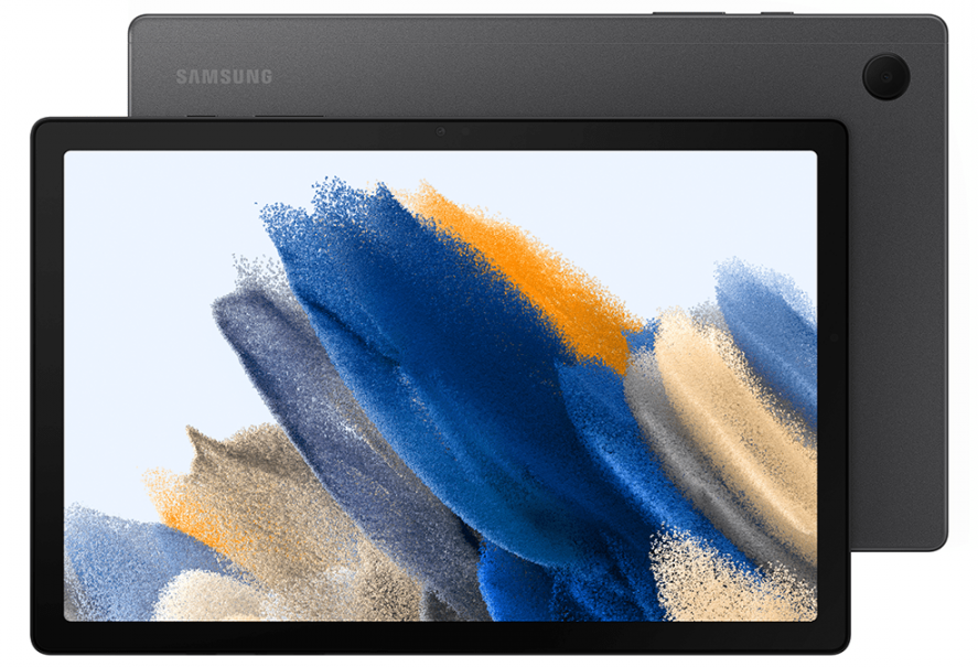 Планшет Samsung Galaxy Tab A8 64Gb Dark Grey (SM-X200) 10.5" (1920x1200), емкостный, мультитач, UNISOC Tiger T618, 2000 МГц, 4 Гб, 64 Гб, Wi-Fi, Bluetooth, GPS, камера, 8.0 млн пикс., Android