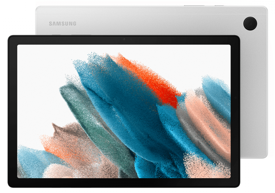 Планшет Samsung Galaxy Tab A8 64Gb Silver (SM-X200) 10.5" (1920x1200), емкостный, мультитач, UNISOC Tiger T618, 2000 МГц, 4 Гб, 64 Гб, Wi-Fi, Bluetooth, GPS, камера, 8.0 млн пикс., Android