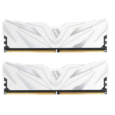   32Gb (16Gbx2) Netac Shadow II NTSWD5P48DP-32W, DDR5, DIMM, 4800Mhz, CL40, White 