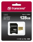   micro SDXC 128Gb Transcend 500S UHS-I U3 V30 (95/60 MB/s)