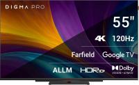  DIGMA PRO UHD 55C, 55", 4K Ultra HD, ,  , Google TV