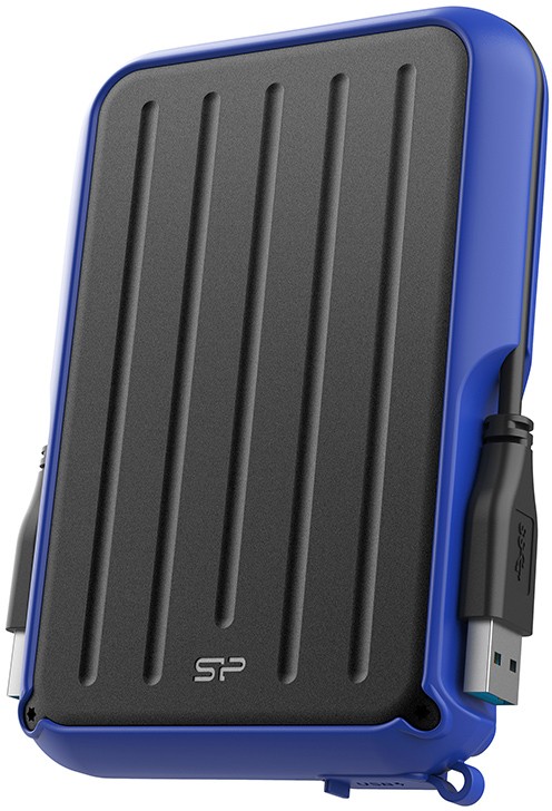 ������� ������ ����  5Tb Silicon Power Armor A66 Black/Blue (SP050TBPHD66LS3B)