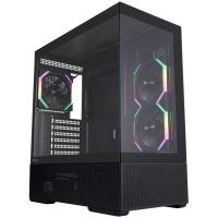 ������ 1STPLAYER CV7 ARGB Black / ATX / 3x120mm ARGB & 2x120mm fans / CV7-BK-2FAR-2FH7R-1FH7