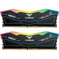   48GB (2x24GB) TEAMGROUP T-Force Delta RGB, DDR5, 8200MHz, CL38 (38-49-49-84) 1.45V / FF3D548G8200HC38EDC01 / Black