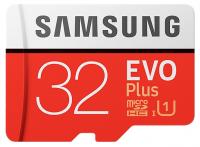 Samsung EVO Plus MicroSDHC 32Gb Class10 UHC-1 (SD Adapter) (MB-MC32GA/RU)