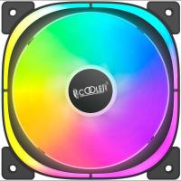   / PCCooler EF120 ARGB BK (120x120x25mm, 4-pin PWM, ARGB, 37.98CFM, 25.7dBA, 1500RPM, Black)