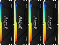  / Kingston 64GB 2666MT/s DDR4 CL16 DIMM (Kit of 4) FURY Beast RGB (KF426C16BB2AK4/64)