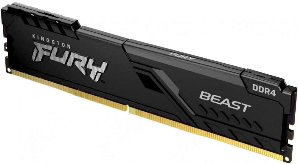   4Gb Kingston Fury Beast Black DDR4 2666MHz  (KF426C16BB/4) retail