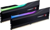  DDR5 G.SKILL TRIDENT Z5 RGB 128GB (2x64GB) 6000MHz CL34 34-44-44-96 F5-6000J3444F64GX2-TZ5RK  Black