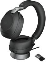   Jabra Evolve2 85, Link380a UC Stereo Stand Black