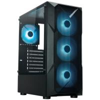 ������ XASTRA  A304 4ARGB Black ATX/Mesh/half-size TG/4x120mm ARGB FC fans/ A304-4FC12A
