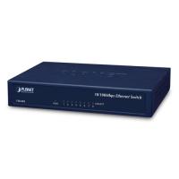  PLANET FSD-803 8-Port 10/100Mbps Fast Ethernet Switch, Metal