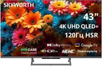  Skyworth 43" QLED+ 43Q67H Frameless 4K Ultra HD 120Hz Smart TV /