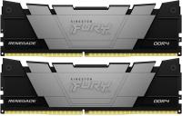  2x32GB Kingston Fury Renegade Black, KF432C16RB2K2/64, DDR4, 3200MHz, PC4-25600, CL16, DIMM 288-pin, 1.35 , dual rank, Ret