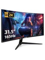 ������� ExeGate 31.5"�Combat EC3200TA {VA Curved 2560x1440 165Hz 1ms 16:9 300cd 3500:1 178/178 HDMI2.0 2xDisplayPort Speakers RGB-���������} [EX299470RUS]