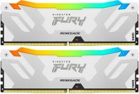  / Kingston 32GB 6000MT/s DDR5 CL32 DIMM (Kit of 2) FURY Renegade RGB White XMP (KF560C32RWAK2-32)