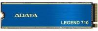    256GB ADATA LEGEND 710, M.2(22x80mm), NVMe 1.4, PCIe 3.0 x4, 3D NAND, R/W 2100/1000MB/s, IOPs 90 000/130 000, TBW 65, DWPD 0.23, with t Heat Sink (ALEG-710-256GCS)