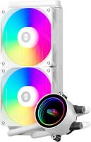    PCcooler DA240 ARGB WH, 4-pin, ARGB, 120, , retail