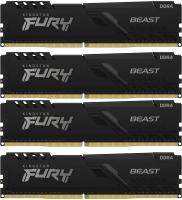  / Kingston 64GB 2666MT/s DDR4 CL16 DIMM (Kit of 4) FURY Beast Black (KF426C16BBK4/64)