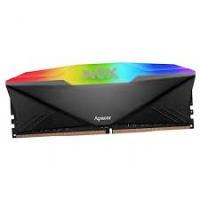  8GB Apacer DDR4 3200 DIMM NOX RGB Black Gaming Memory AH4U08G32C28YNBAA-1 Non-ECC, CL16, 1.35V, Intel XMP 2.0, Heat Sink, RTL