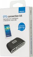 OTG connection kit Deppa      microUSB,  (11405)