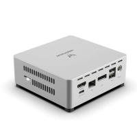 - MINISFORUM UN100L, Intel Processor N100/16  LPDDR5/512  SSD/Intel UHD Graphics/Windows 11 Pro,  (UN100L/16GB+512GB)