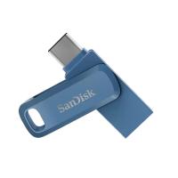 USB  SanDisk Ultra Dual Drive Go USB Type-CTM Flash Drive 128GB Navy Blue