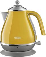 Чайник электрический Delonghi KBOC2001.Y 1.7л. 2000Вт желтый