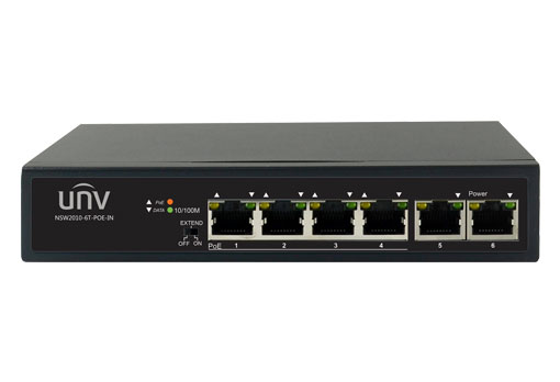 Коммутатор PoE UniView NSW2010-6T-POE-IN