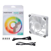  PHANTEKS M25 DRGB White 120x120x25 (PWM, 500-2000 /, 35.7dBa) / PH-F120M25_DRGB_PWM_WT01_RU