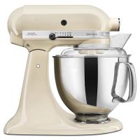 Миксер планетарный KitchenAid 5KSM185PSEMS, 300Вт, кремовый