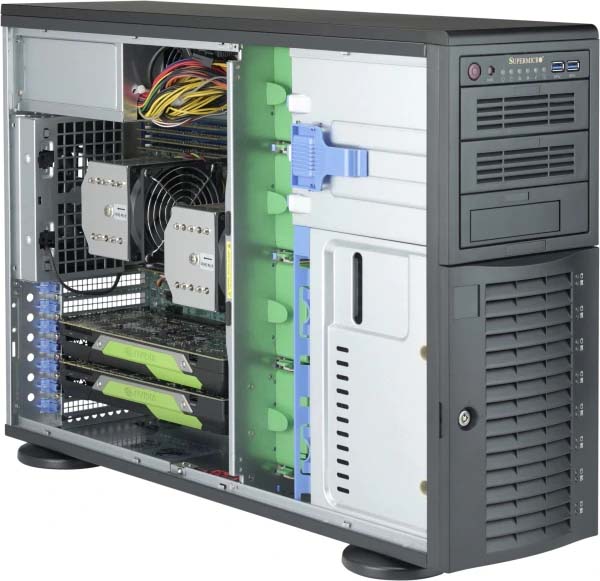   SuperMicro CSE-743AC-1K26B-SQ