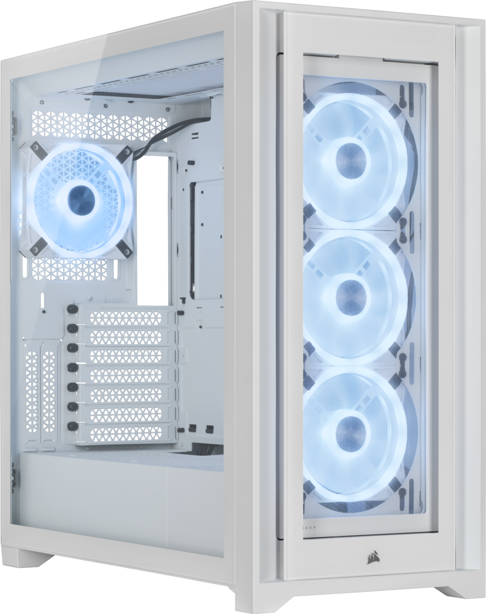 Corsair iCUE 5000X RGB QL White (CC-9011233-WW)