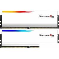   DDR5 G.SKILL RIPJAWS M5 RGB 32GB (2x16GB) 5200MHz CL40 (40-40-40-83) 1.1V / F5-5200J4040A16GX2-RM5RW / White