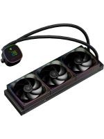 ������� ����������� ���������� Thermalright Frozen Horizon 360 Digital (360mm, LED temp., Black, ARGB/ Fans: 3x120mm, 68.9CFM, 28.2dBA, 2000RPM/ Pump height 53.2mm, Rad thickness 27mm/ S: 1700, 1200, 1851, 115X, AM5, AM4)