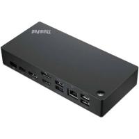 - Lenovo ThinkPad Universal USB-C Dock (RJ-45, 2xUSB 2.0, 3xUSB 3.1, USB Type-C, HDMI, 2xDP, Mini jack) 90  40AY0090CN