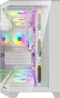 Корпус Formula Crystal Z6 Floe белый без БП ATX 4x120mm 2xUSB3.0 audio bott PSU