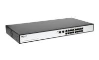  PoE- ORIGO OS1218P/190W/A1A, 16x100Base-TX PoE, 2x1000Base-T, PoE Budget 190W, Long-range PoE up to 250m, 19" w/brackets