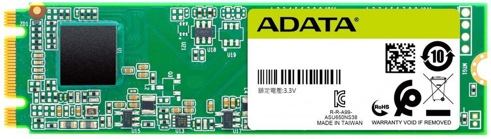 Накопитель SSD 1Tb ADATA Ultimate SU650 (ASU650NS38-1TT-C)