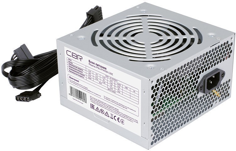   450W CBR PSU-ATX450-12EC OEM  450 , ATX12V,  120 