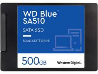   WD SSD Blue, 500GB, 2.5" 7mm, SATA3, 3D TLC, R/W 560/510MB/s, IOPs 90 000/82 000, TBW 200, DWPD 0.2 12 . (WDS500G3B0A)