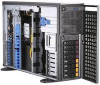  Supermicro SYS-740GP-TNRT Tower/4U, 2xLGA4189, iC621A, 16xDDR4, 8x3.5 SATA/NVME, 2xM.2 PCIE 22110, 6x PCIEx16, 2x10GbE, IPMI, 2x2200W, black