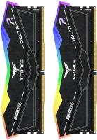   DDR5 TEAMGROUP T-Force Delta RGB 32GB (2x16GB) 6000MHz CL28 (28-36-36-76) 1.40V / FF3D532G6000HC28ADC01 / Black