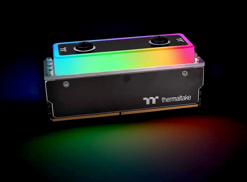 Memory cool. Thermaltake Waterram RGB. Ddr4 Thermaltake RGB. Thermaltake Water Ram RGB. Thermaltake CL-w252-ca00sw-a.