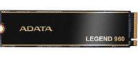   SSD 4TB ADATA LEGEND 960,M.2(22x80mm), NVMe 1.4, PCIe 4.0 x4, 3D NAND, R/W 7400/6800MB/s, IOPs 750 000/630 000, TBW 3120, DWPD 0.43, with t Heat Sink (ALEG-960-4TCS)