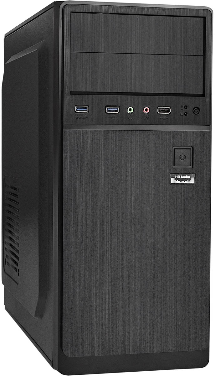 Exegate XP-402U2 Black ATX, mATX, Midi-Tower,  , USB 2.0, 2xUSB 3.0, Audio