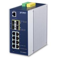     PLANET IGS-12040MT 8- 10/100 / 1000T + 2- 100 / 1G SFP + 2-  Ethernet- 1G / 2.5G SFP