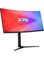 ������� 34" XPG RIFT R34WXC Black (VA (Curved), 3440x1440, 21:9, 8bits, 200Hz, 350cd/m, 1ms, 4000:1, 2�HDMI2.0, 2�DP1.4, HAS, Vesa 75�75 )
