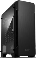  MidiTower Zalman S3 TG TEMPERED GLASS WINDOW black (ATX, mATX, Mini-ITX, USB2.0 x2, USB3.0x1,  ) (S3 TG)